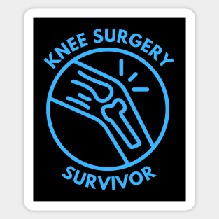 Knee Surgery Survivor Sticker